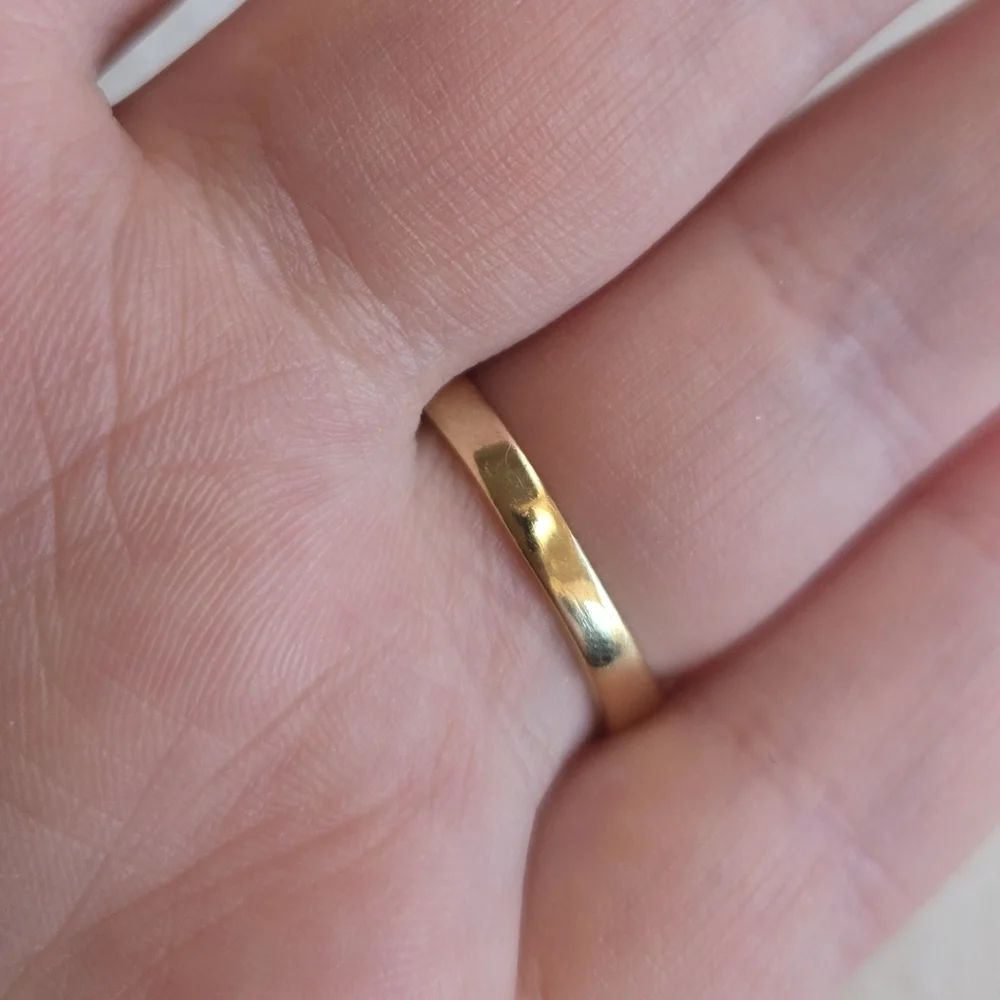 Vintage 14k Gold Emerald Green Oval 13 Stone Ring Size 64